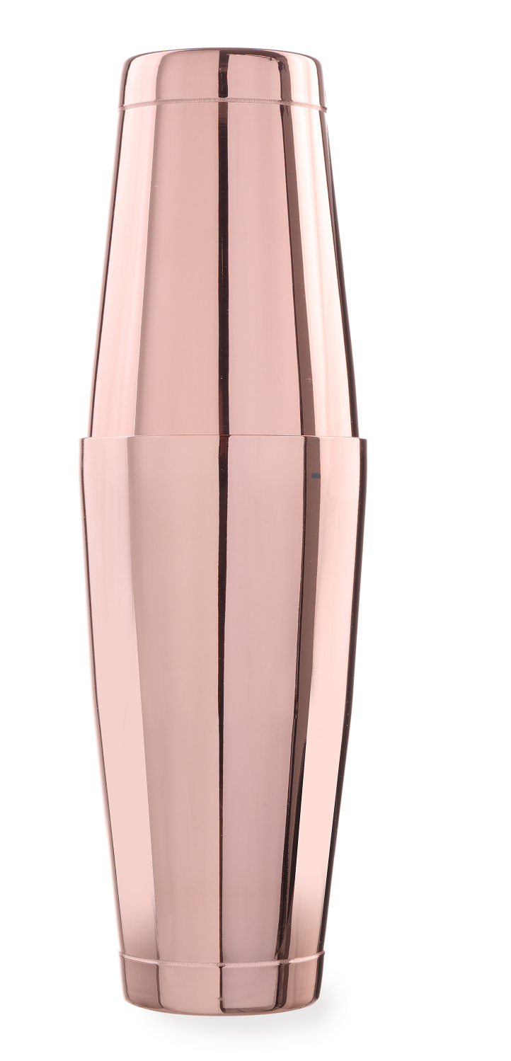 Tin Tin  Cocktail Shaker,  80 cl och 60 cl, koppar