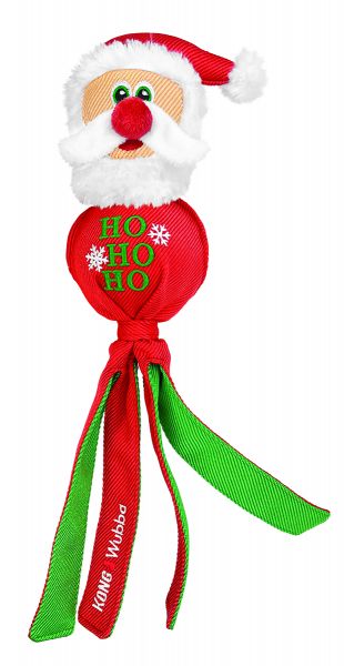 KONG Julleksak Wubba Santa Flerfärgad 37cm 