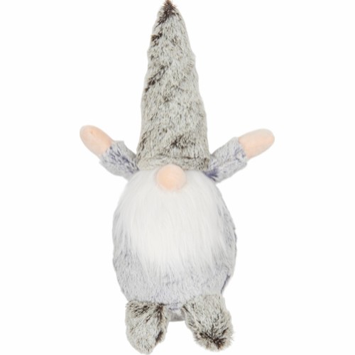 Hundleksak Julnisse 33cm Grå