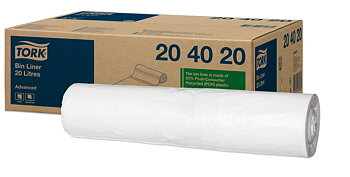 Tork 20L soppåse Vit B2 52 x 58 cm