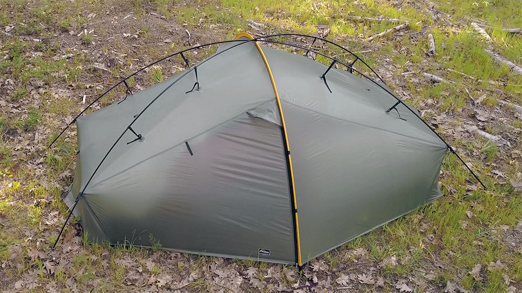 Tarptent Scarp 1 Med Solid Inner + crossing poles Backpackinglight.se