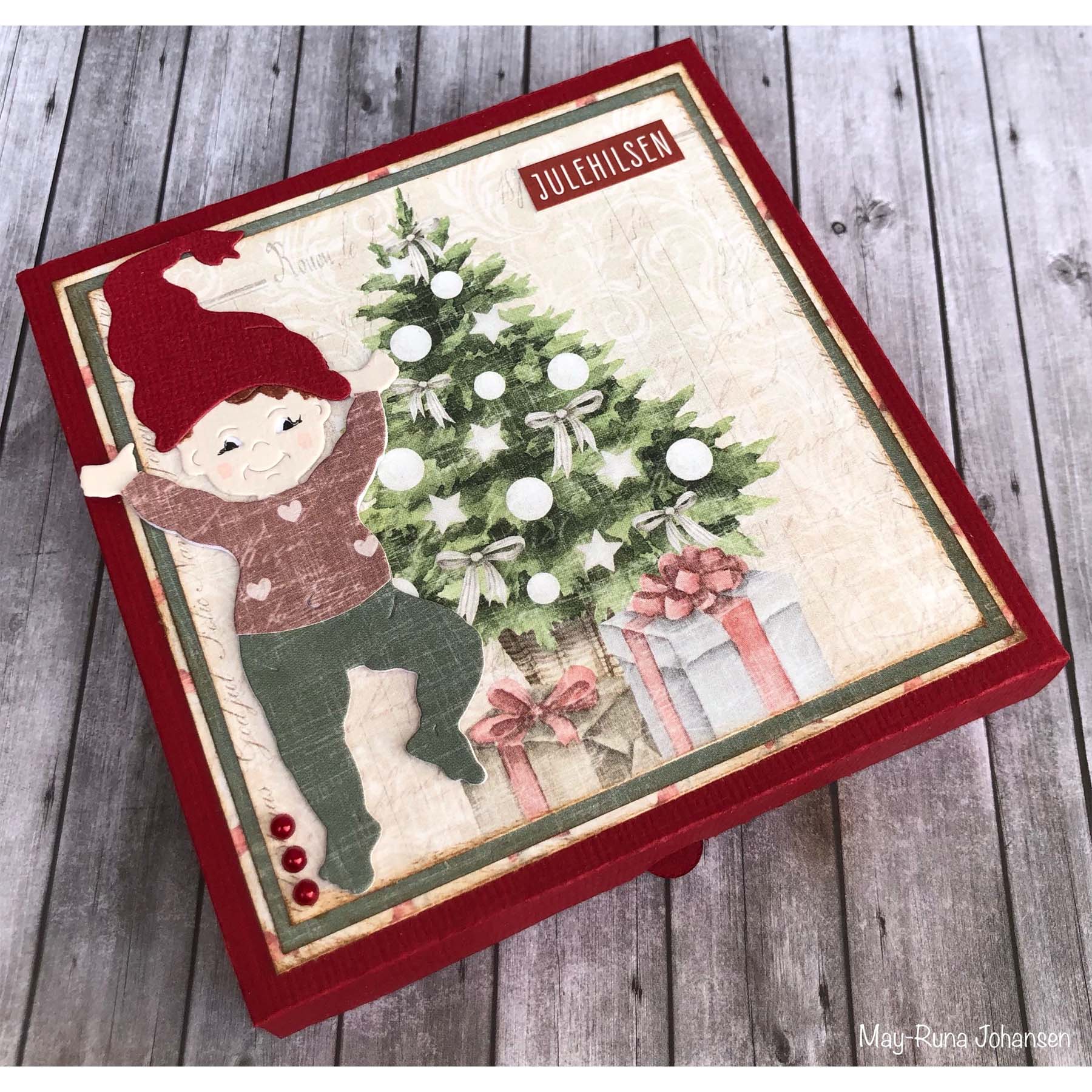 Julbox  med Celebrate Christmas   ( går ej att köpa, endast för inspiration)