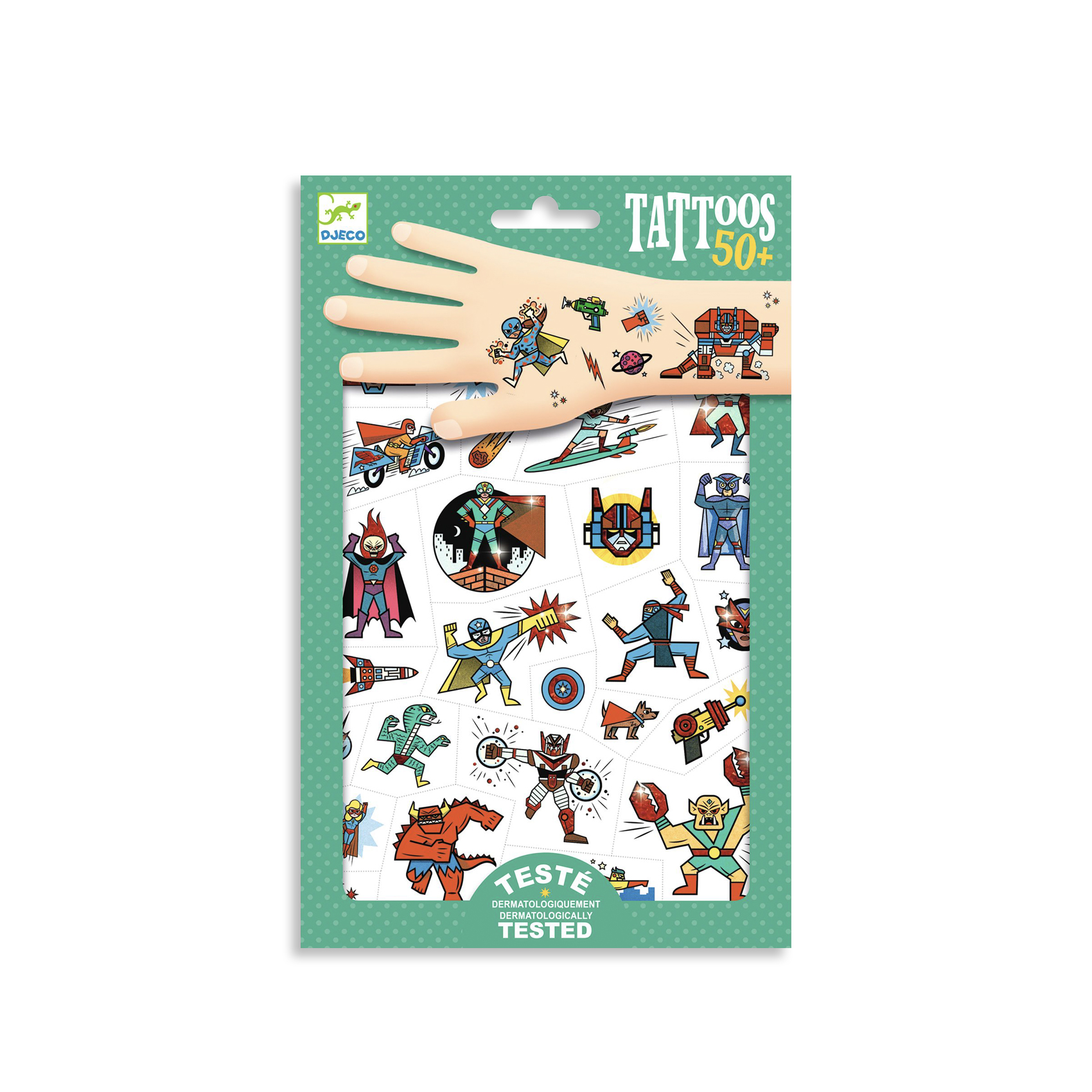 Tatueringar Actionfigurer