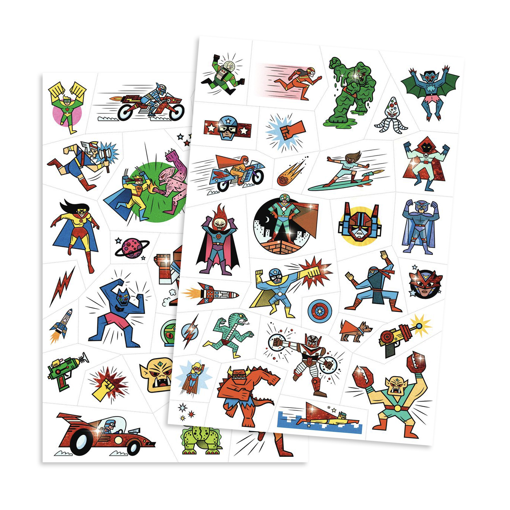 Tatueringar Actionfigurer - 2