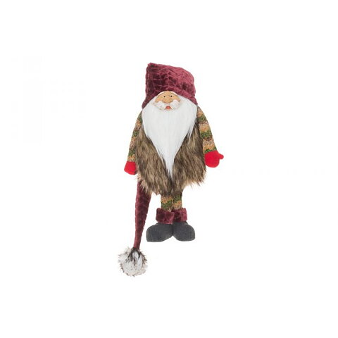 Gnome with long hat 50 cm red