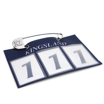 Kingsland nummerlapp marin