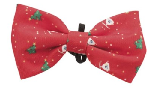 Trixie Xmas Suit Bow Tie 10cm  - 5