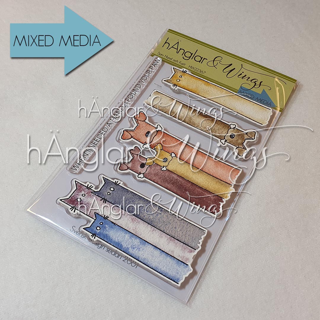 HW  Clear Stamps -Som Hund och Katt