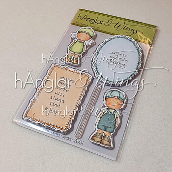 HW  Clear Stamps -Små Etikettkids