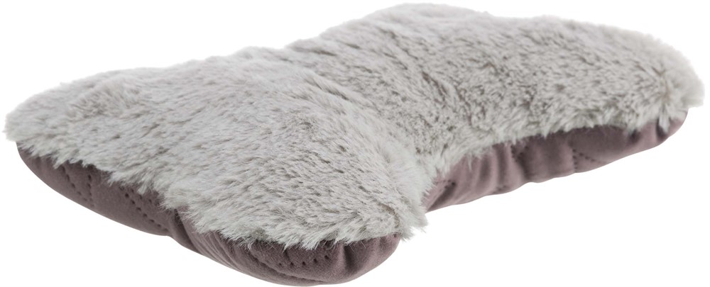 Trixie Xmas Hundleksak Bone Velvet Look/Plush 20cm Lila/Grå - 3