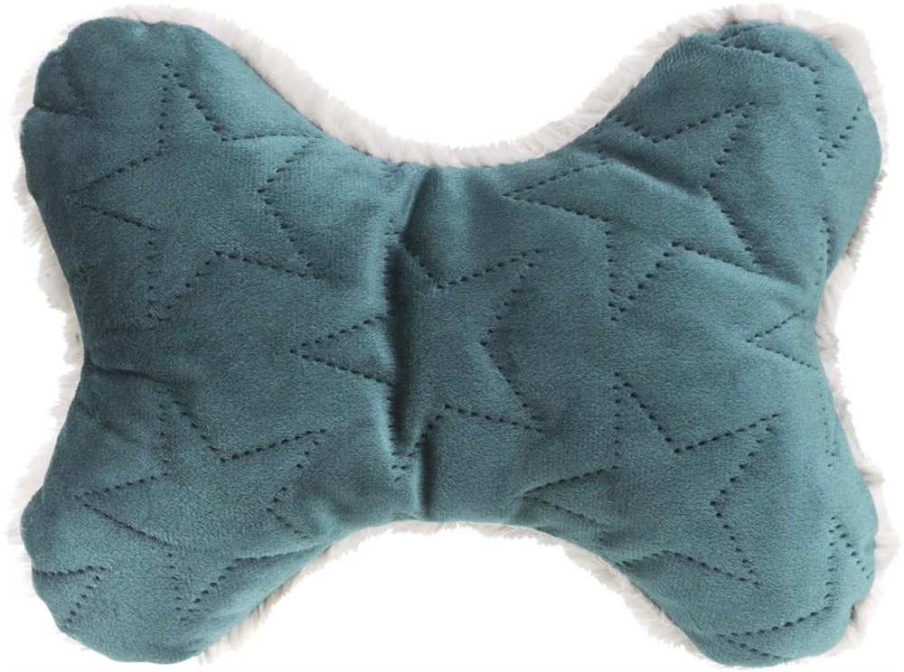 Trixie Xmas Hundleksak Bone Velvet Look/Plush 20cm Grön/Grå