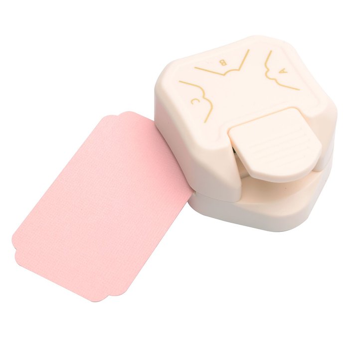 Vaessen - 3-in-1 Corner Punch Decorative - 6