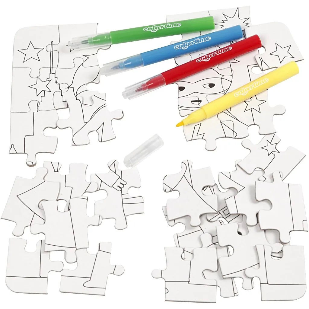 Mini DIY kit Pussel - 4