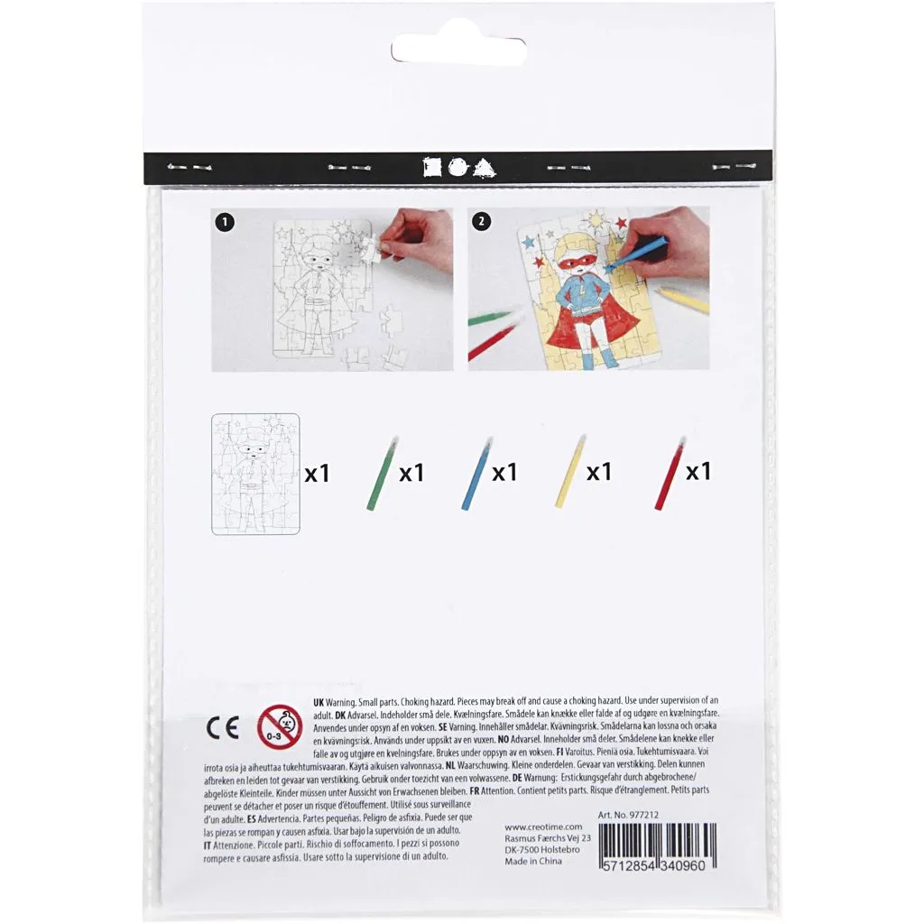 Mini DIY kit Pussel - 3