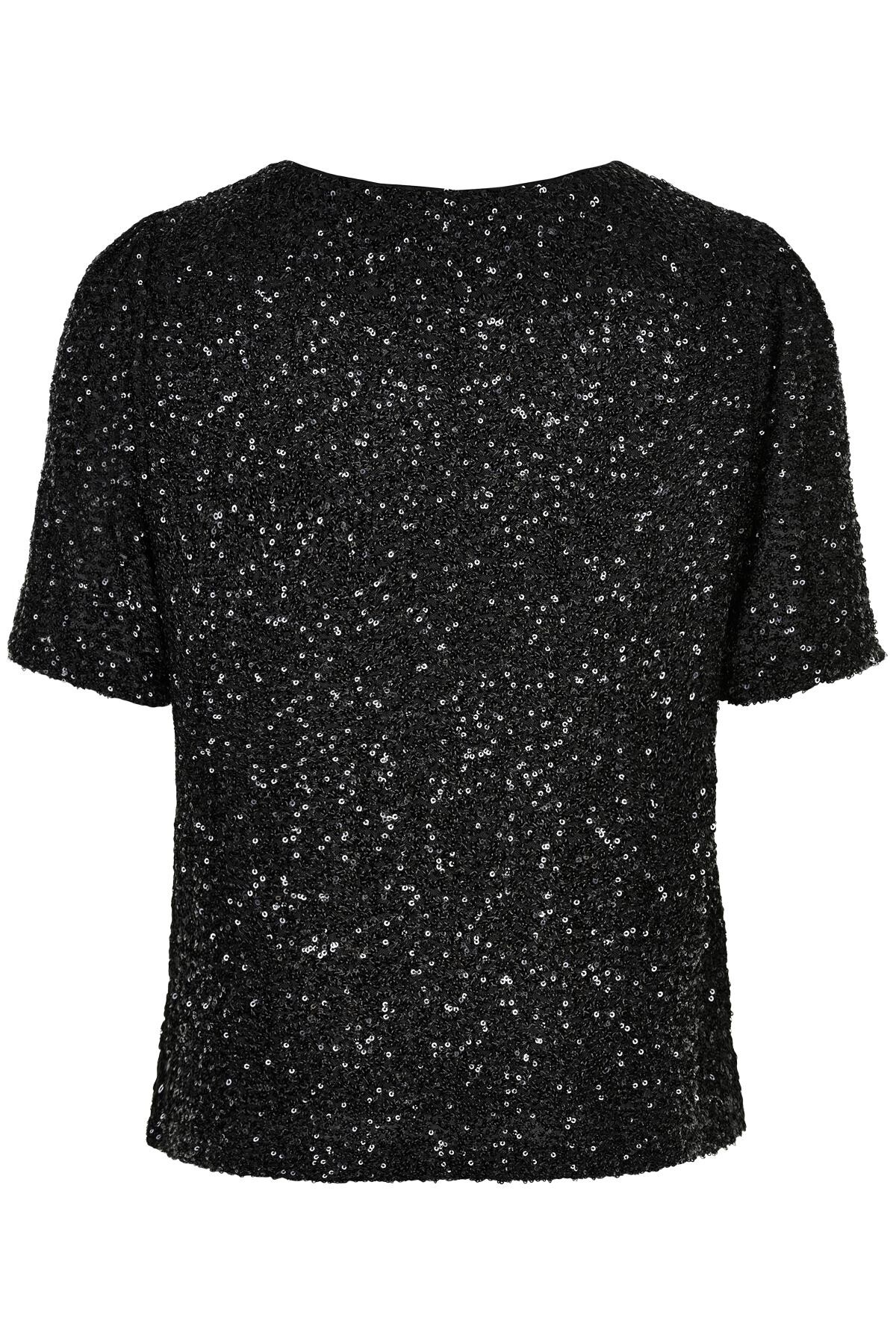 In Front - Bella Blouse Black - 6