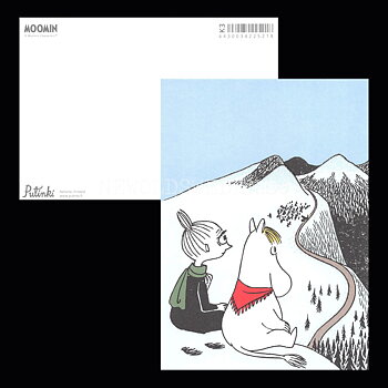 MOOMIN Glitter Vykort - 340