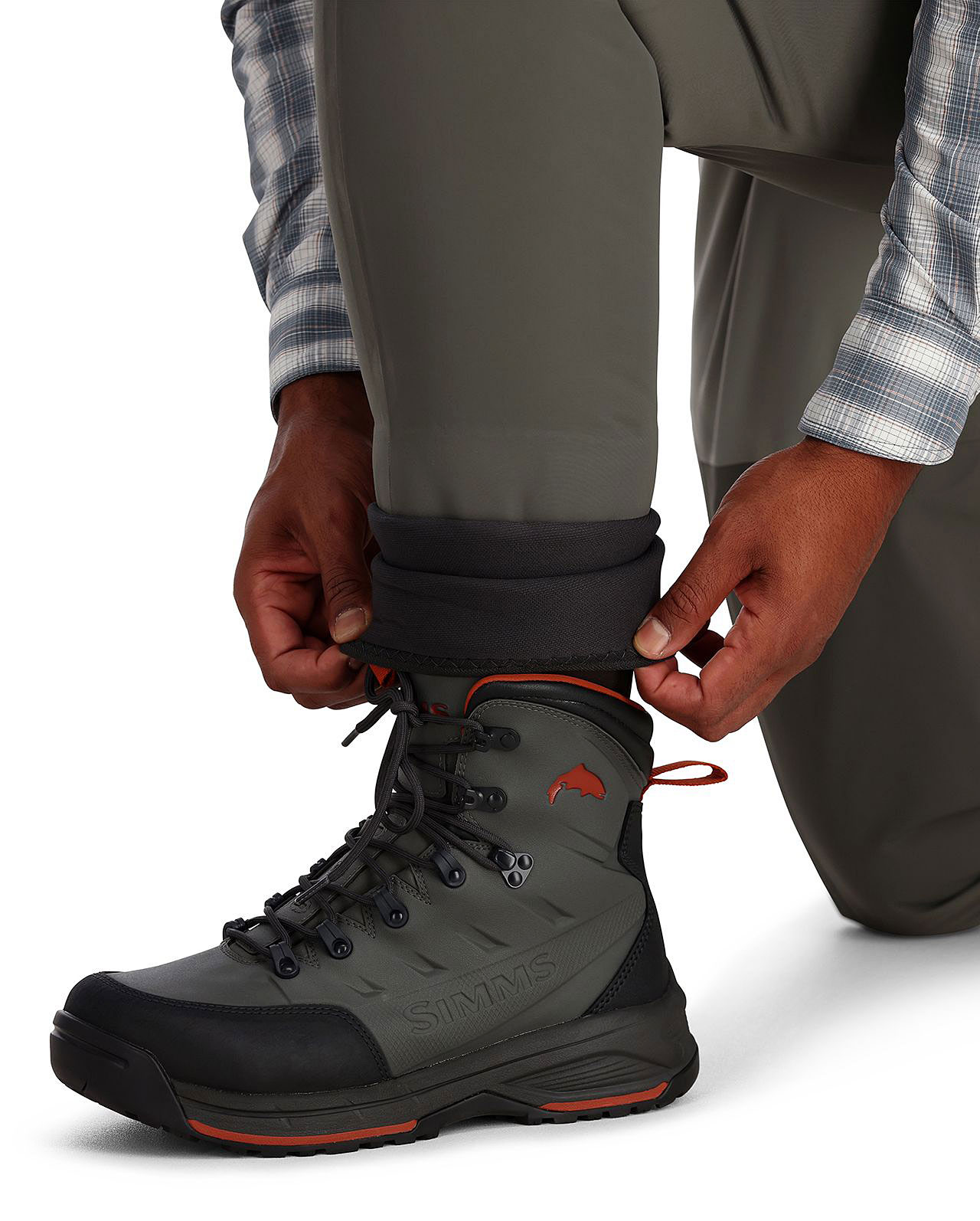 Simms Freestone Stockingfoot Vadarbyxor - Smoke  - 7