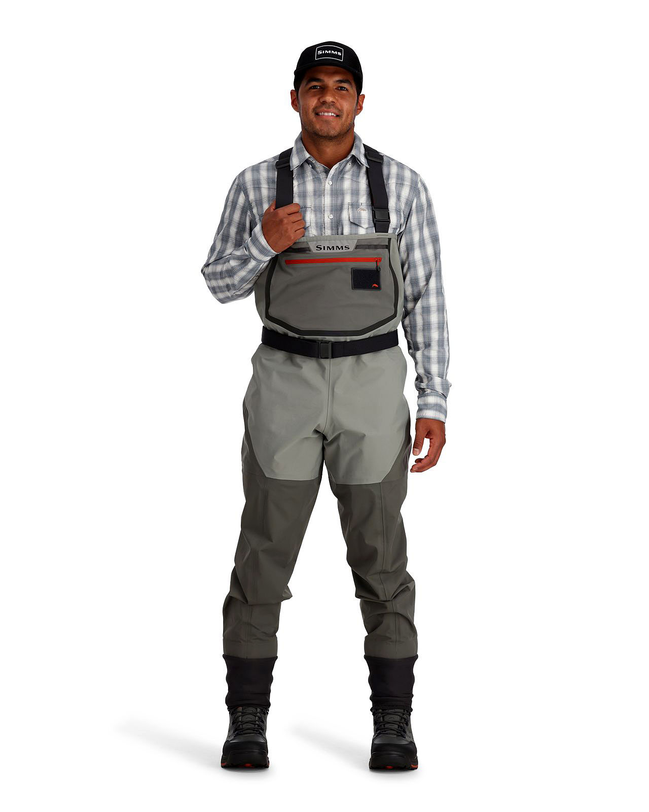 Simms Freestone Stockingfoot Vadarbyxor - Smoke  - 3