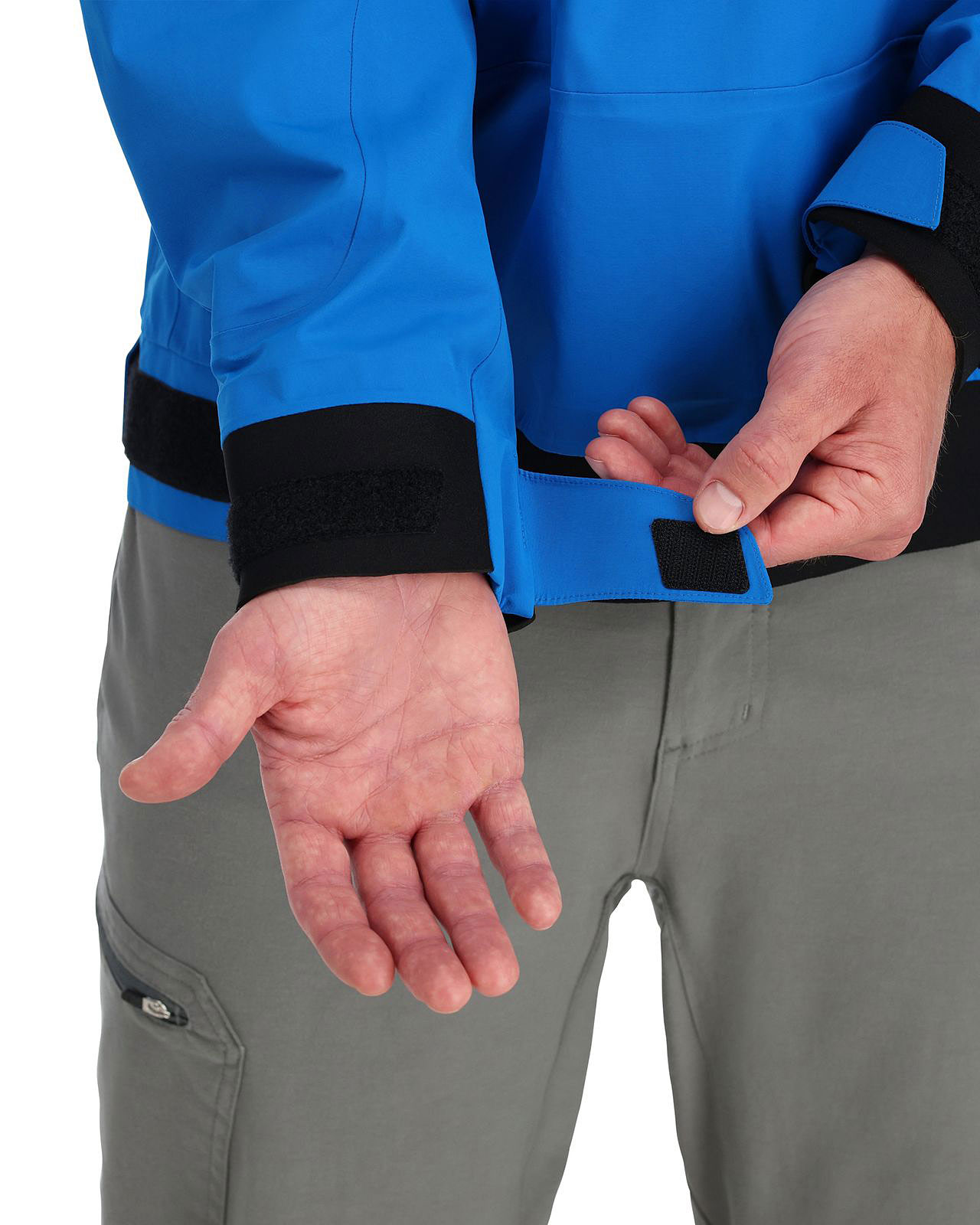 Simms Splash Cast Vadarjacka Bright Blue Wittlock Sportfiske