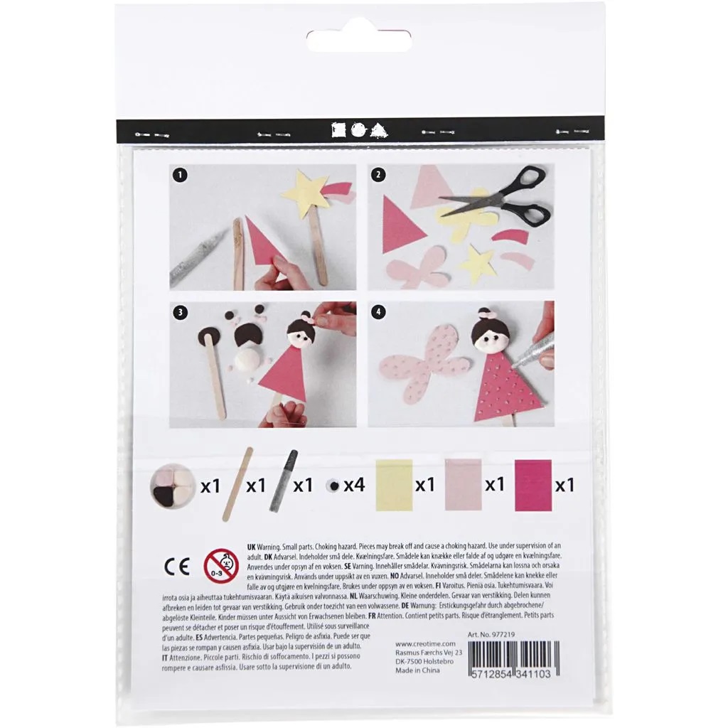 Mini DIY kit Glasspinnefigurer - 3