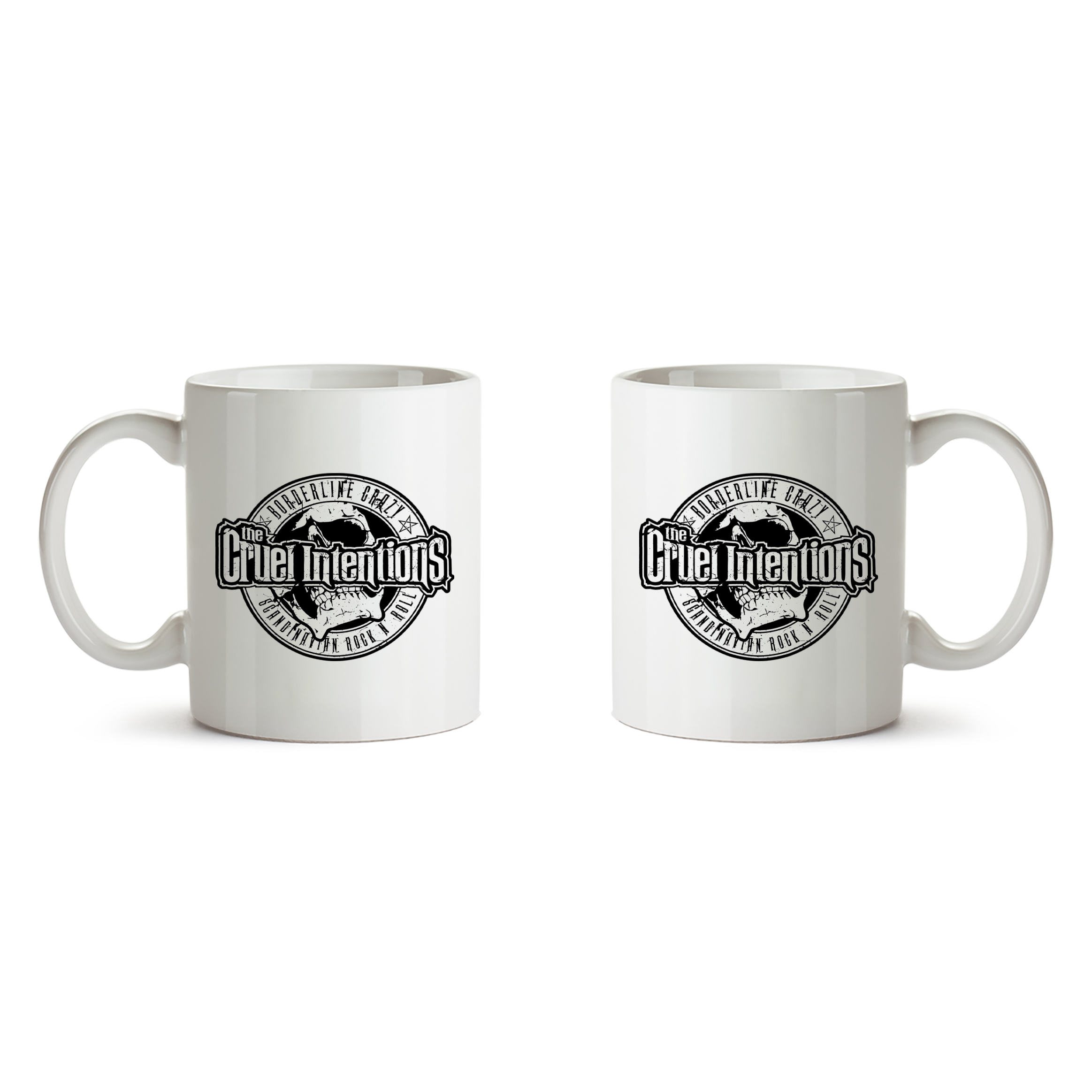 THE CRUEL INTENTIONS - MUGG, BORDERLINE CRAZY (2-PACK)