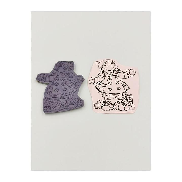 Cling Stamps Second Hand - Christmas Kids 5