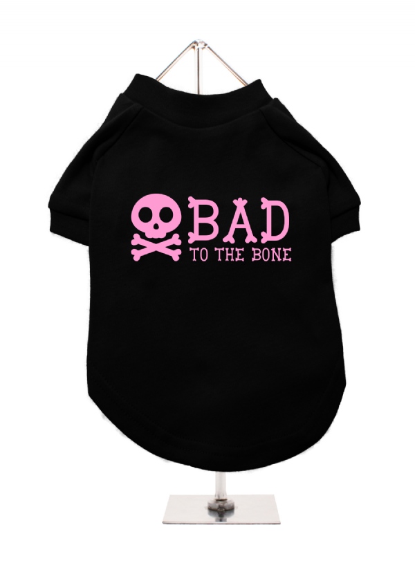 Urban Pup Hundtröja Bad To The Bone Svart -Small