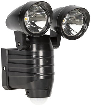LED utomhusbelysning 2-del trådlös med sensor 4XC