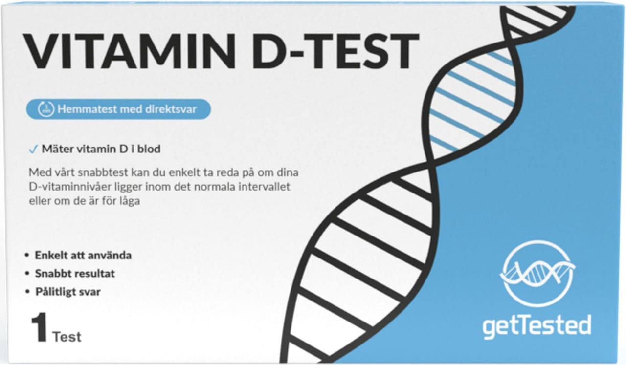 Självtest Vitamin D - GetTested