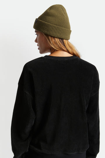 Brixton Heist Beanie military olive - 6