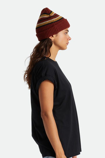 Brixton Heist Beanie fired brick - 3