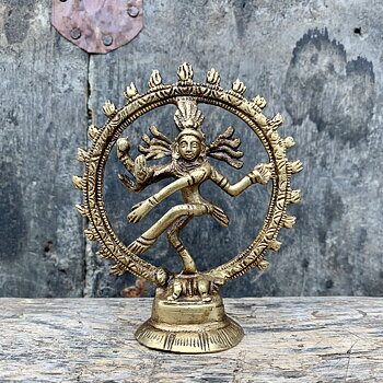 Shiva Nataraj - Mässing - Liten