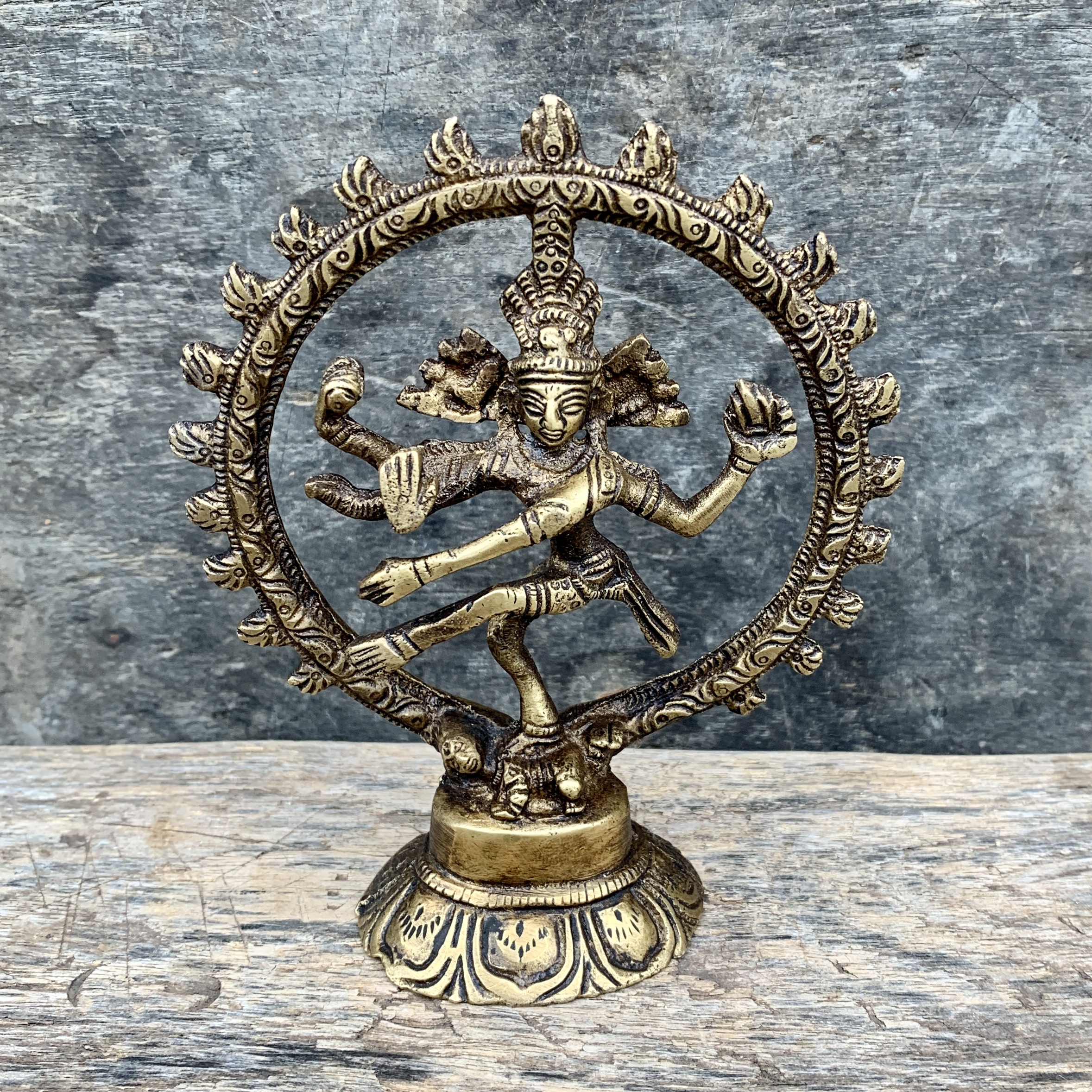 Shiva Nataraj - Mässing - Liten