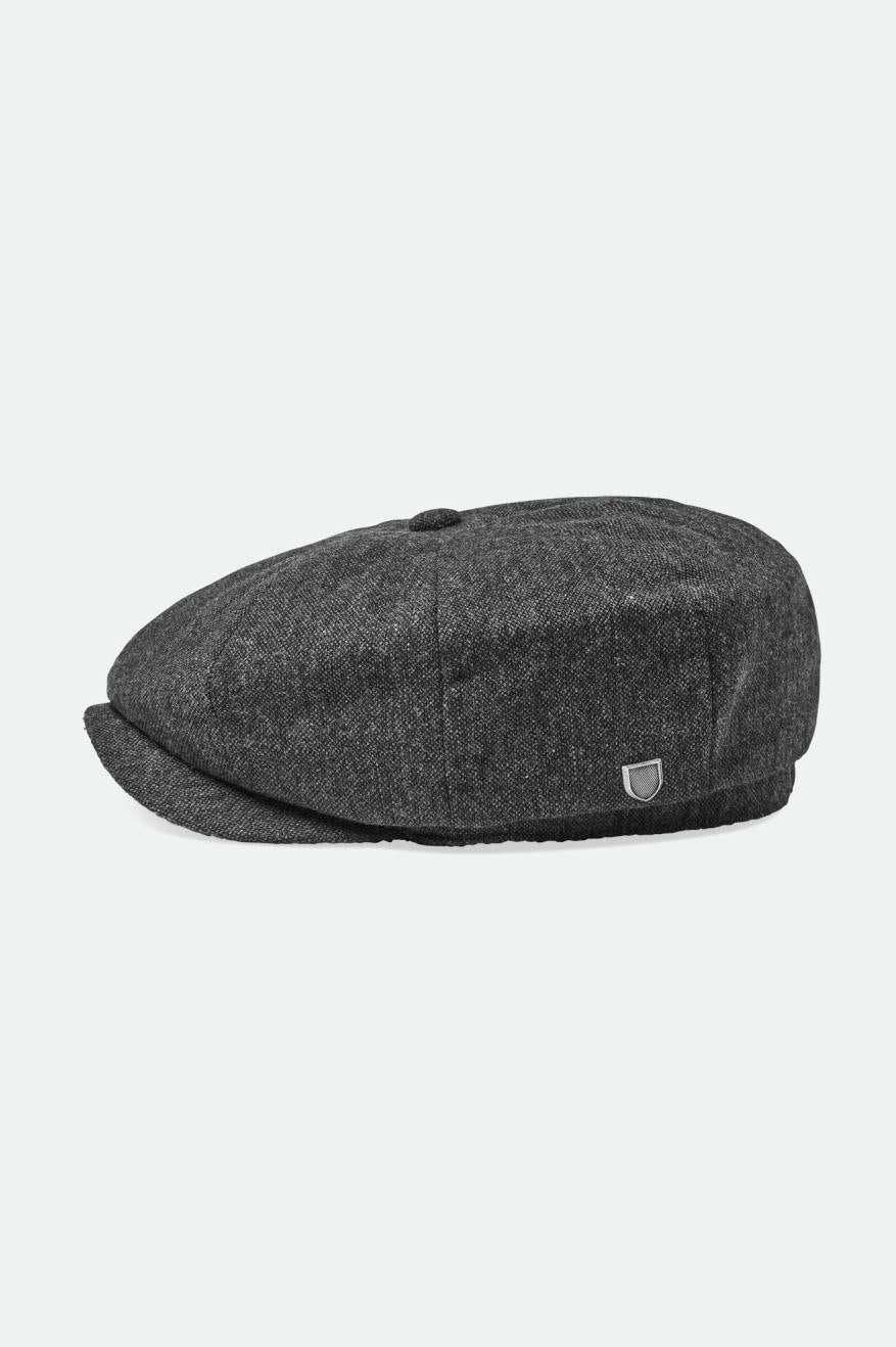 Brixton Brood baggy snap cap black grey  - 2