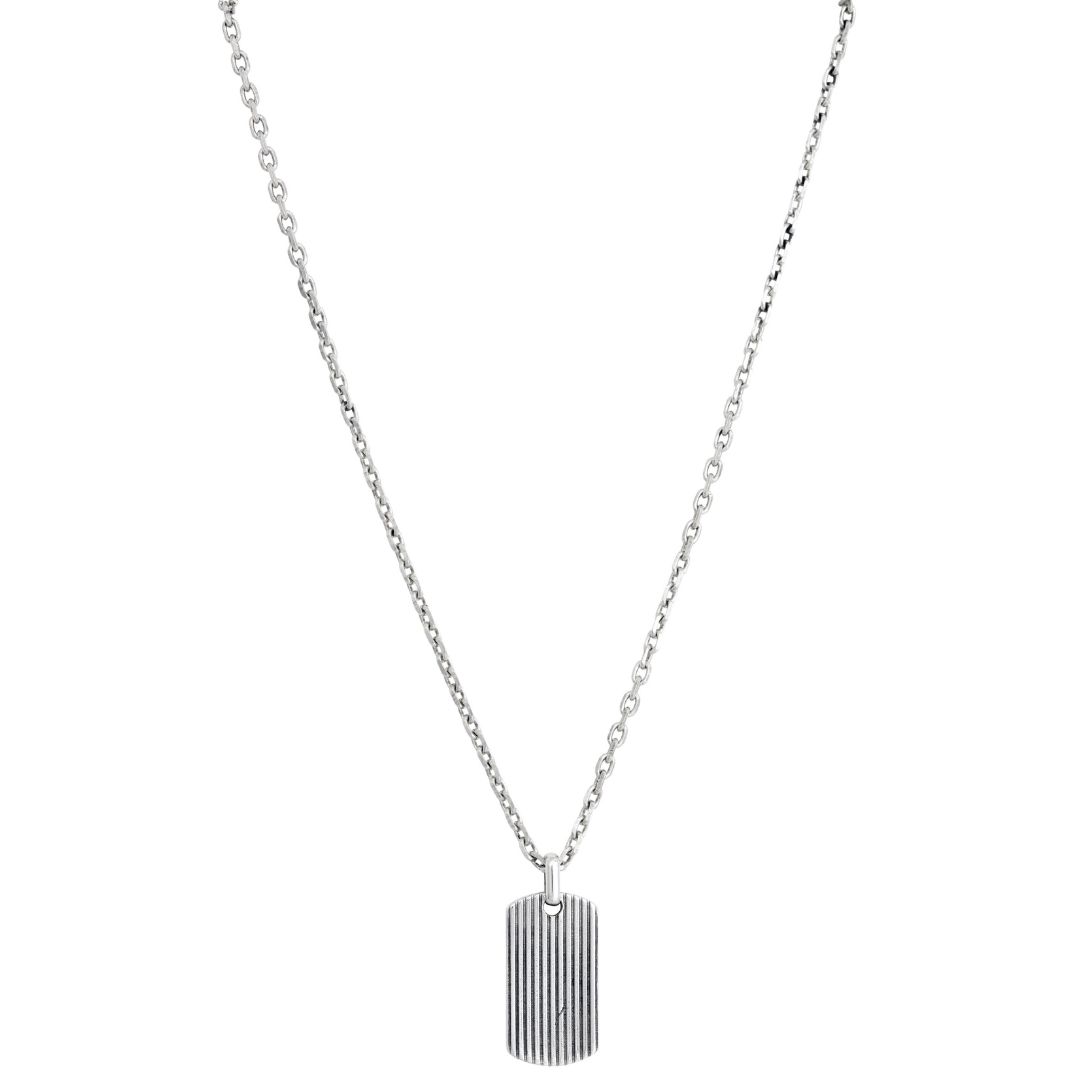 Nobel halsband med hänge silver