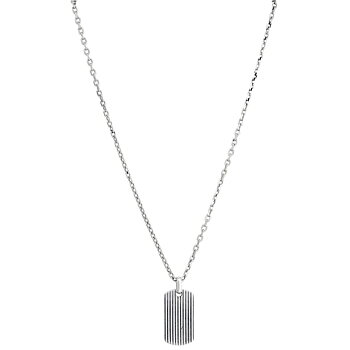 Nobel halsband med hänge silver
