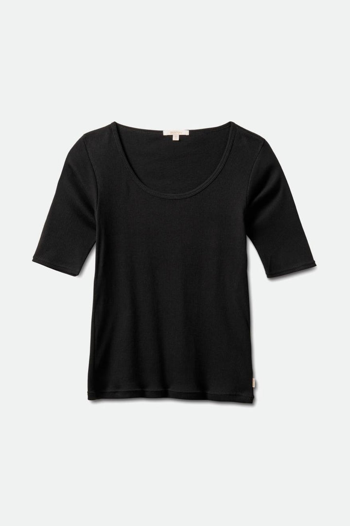 Tennessee scoop neck svart