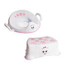 Toalettsits & Badrumspall Katt 3-pack