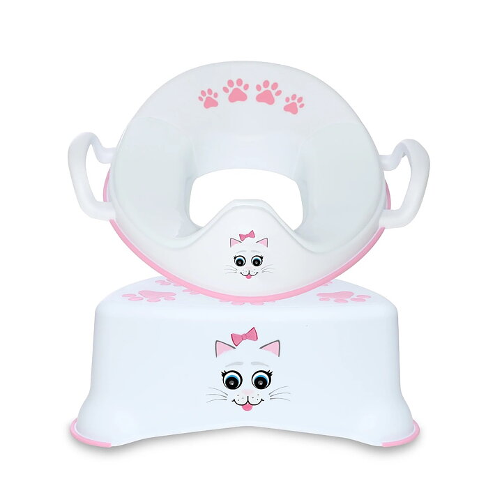 Toalettsits & Badrumspall Katt 3-pack