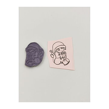 Cling Stamps Second Hand - Christmas Kids 7