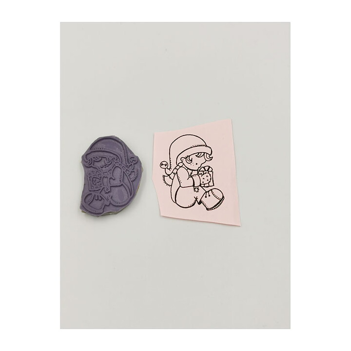 Cling Stamps Second Hand - Christmas Kids 7