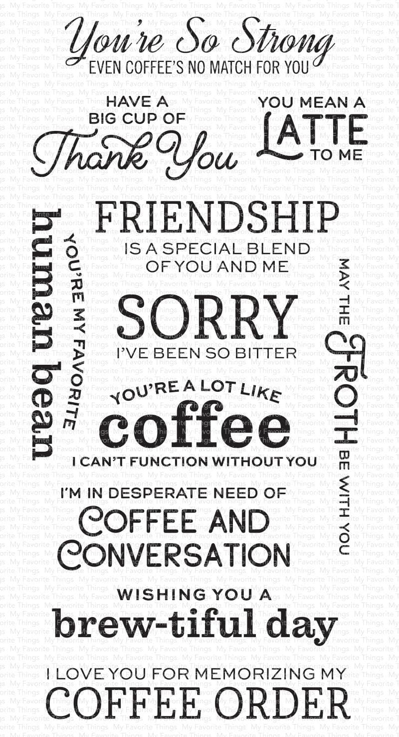 MY FAVORITE THINGS-Coffee and Conversation