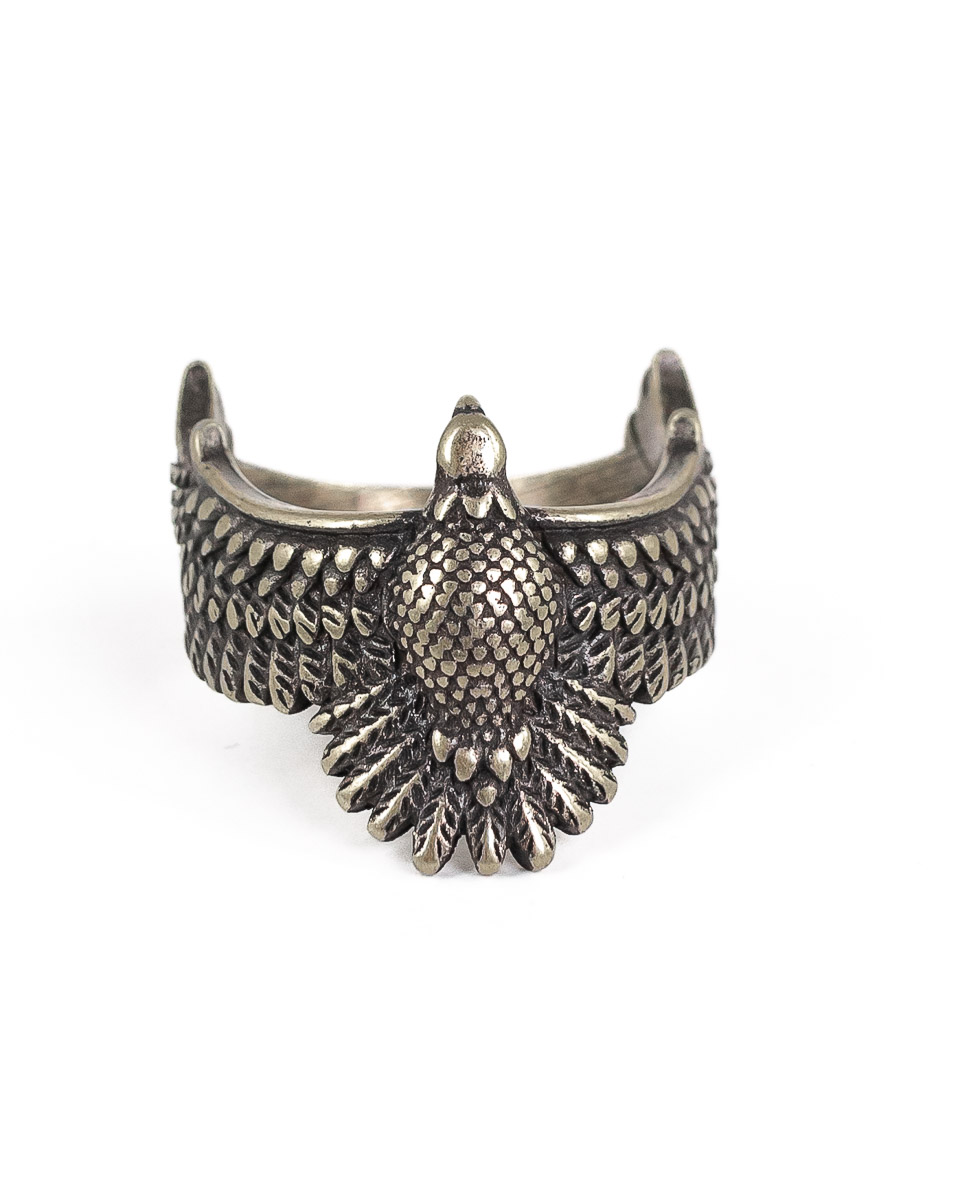 Jernhest - Eddie - Ring Örnmotiv Mässing - 2