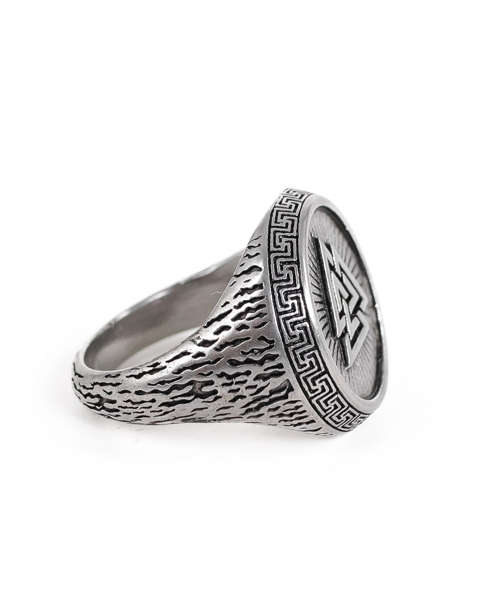 Jernhest - Valter - Ring Valknut Silver - 3
