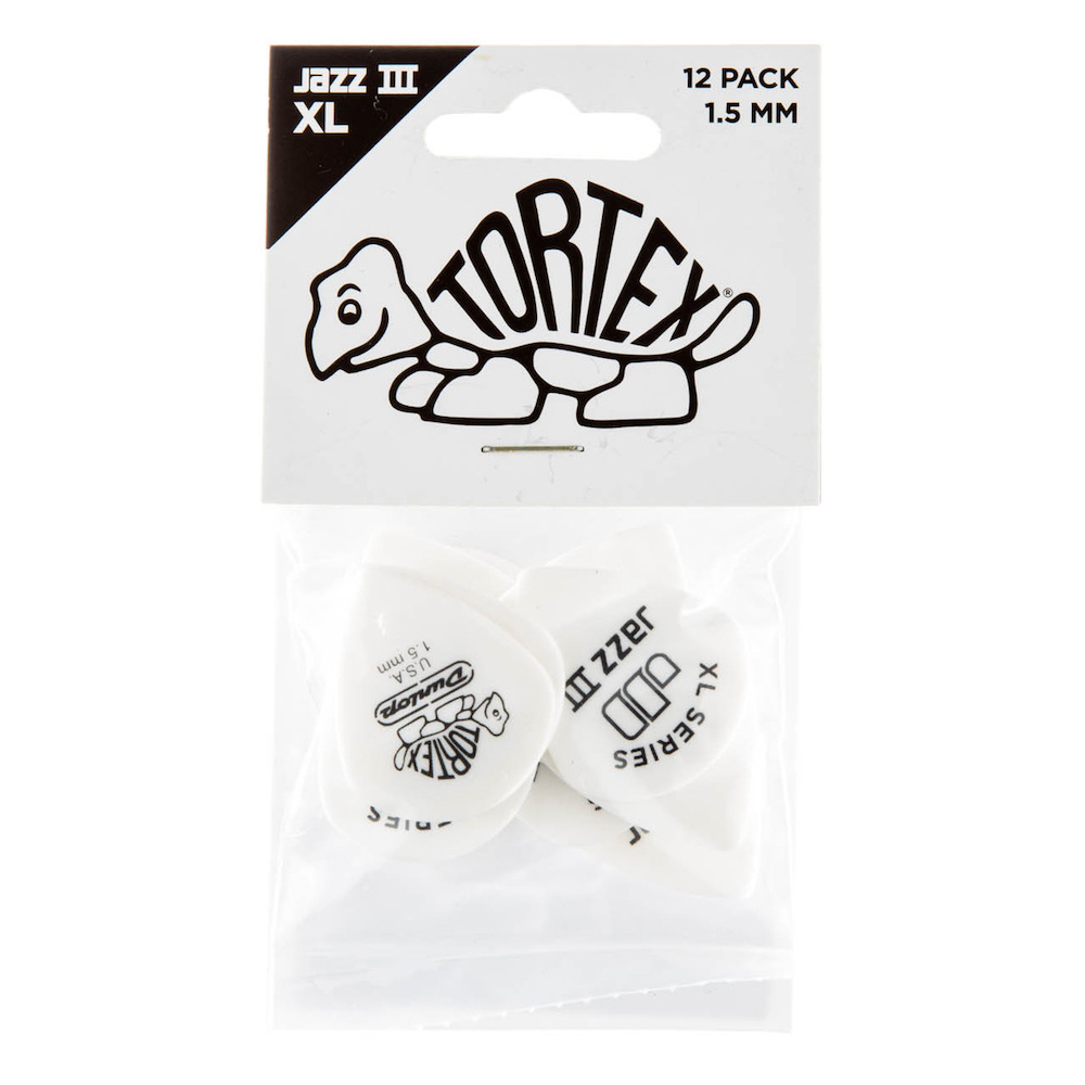 Dunlop Tortex® Jazz 3XL Picks (12-Pack) - 6
