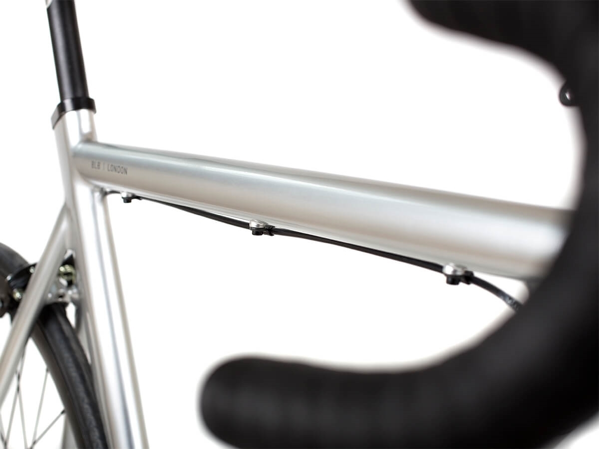 BLB LA PIOVRA ATK FIXIE & SINGLE SPEED BIKE - POLISHED SILVER - 5