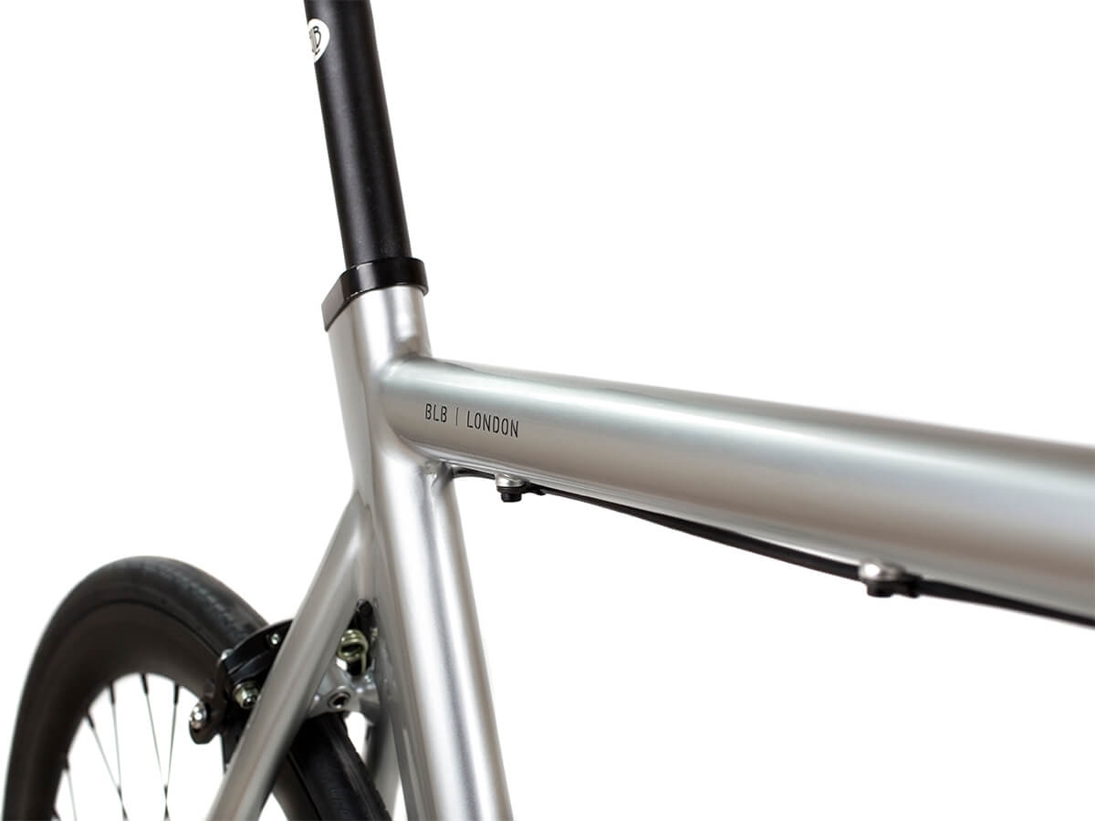 BLB LA PIOVRA ATK FIXIE & SINGLE SPEED BIKE - POLISHED SILVER - 8
