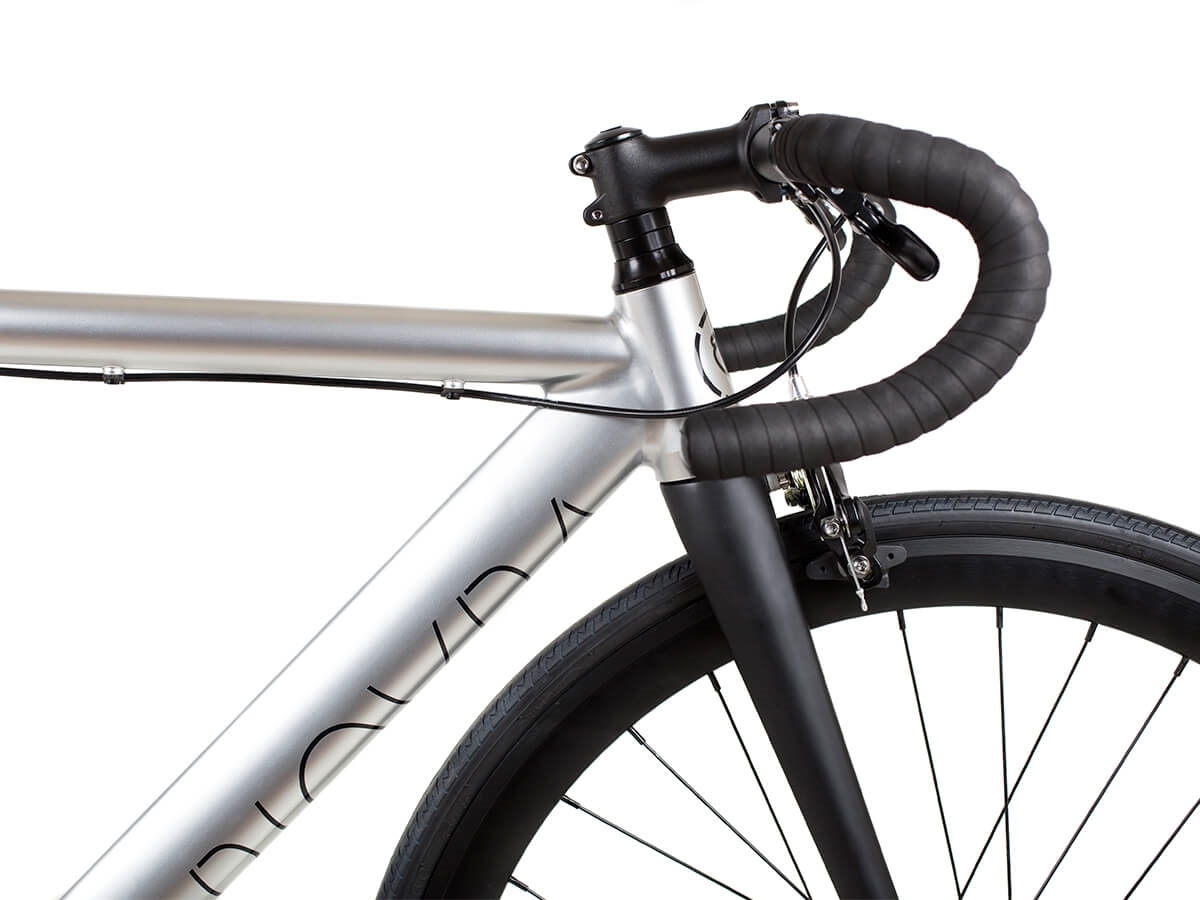 BLB LA PIOVRA ATK FIXIE & SINGLE SPEED BIKE - POLISHED SILVER - 2