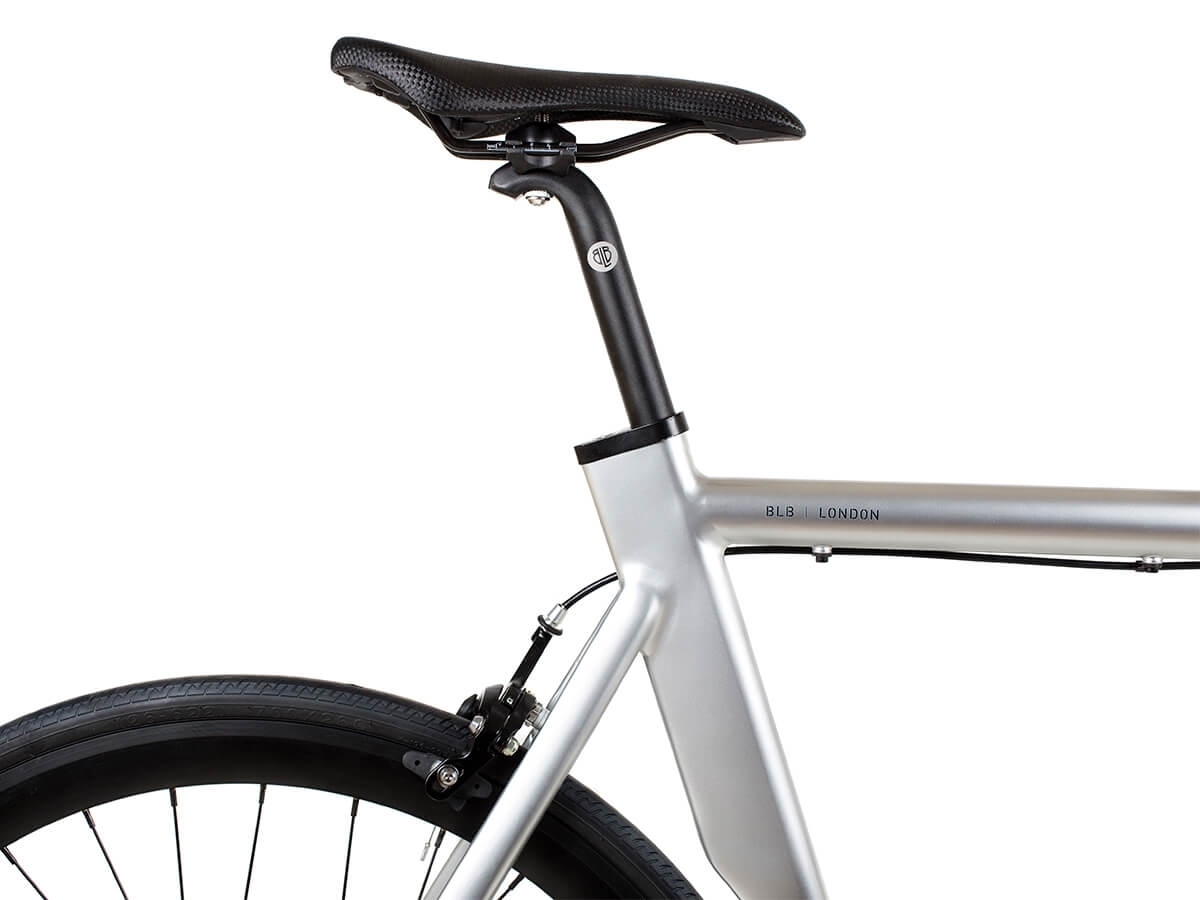BLB LA PIOVRA ATK FIXIE & SINGLE SPEED BIKE - POLISHED SILVER - 3