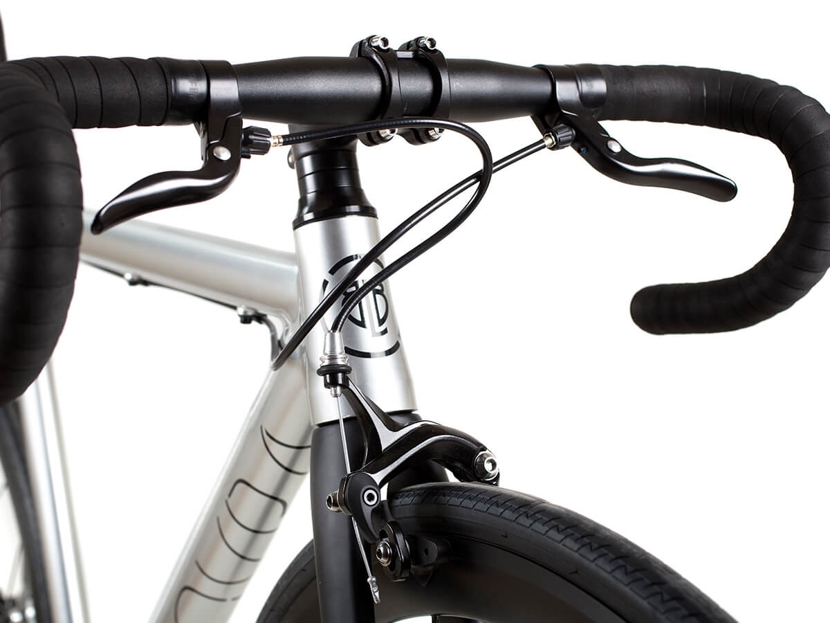 BLB LA PIOVRA ATK FIXIE & SINGLE SPEED BIKE - POLISHED SILVER - 7